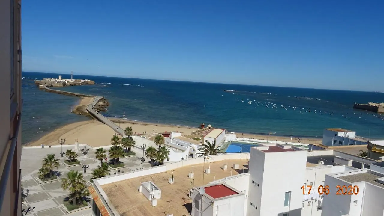 Apartamento Fenicia Con Aparcamiento Incluido Vistas Al Mar Cadiz 0*,